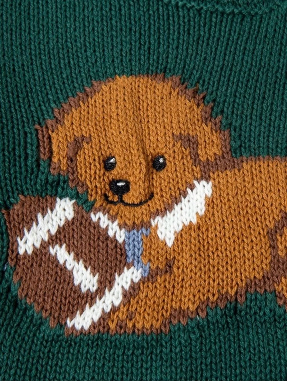 Picolette by Olivia Culpo Baby Oliver Football Dog Knit Sweater Size 3-6 mo NWT